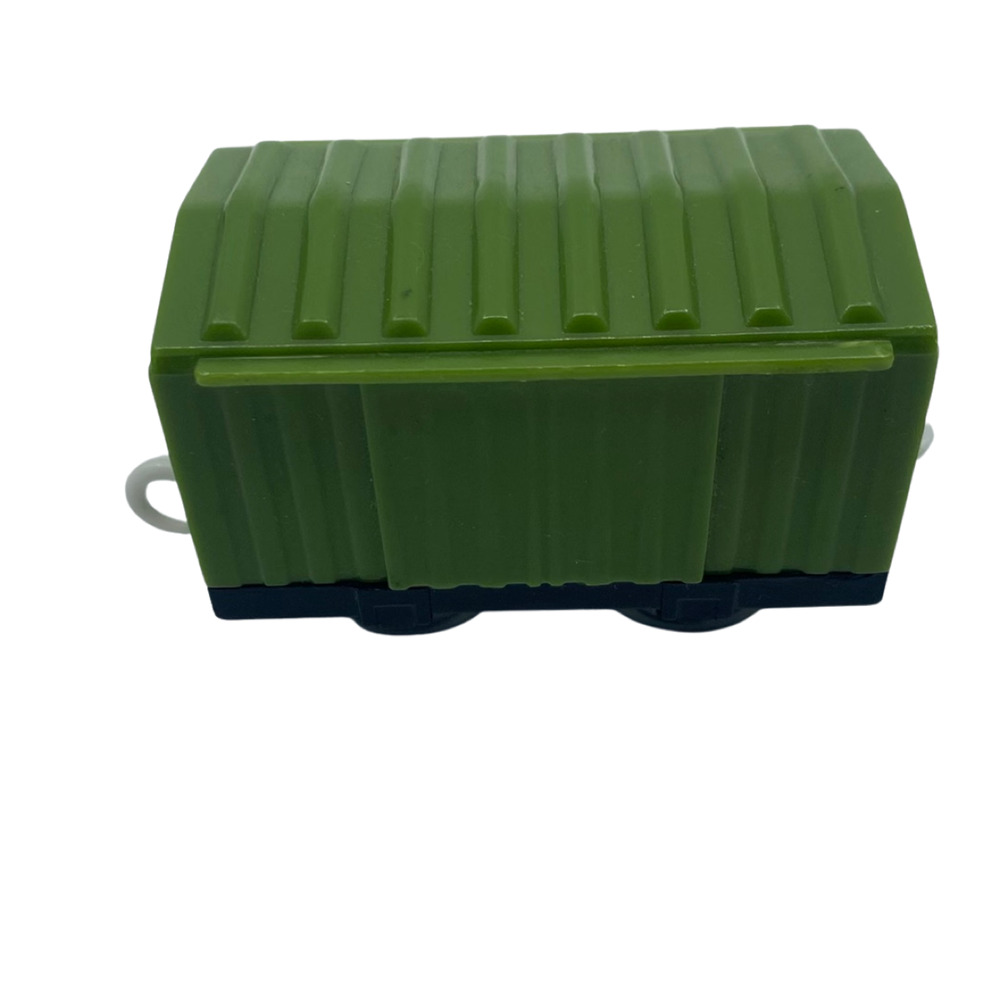 Tomy Plarail Green Cargo Van Toy Train Car